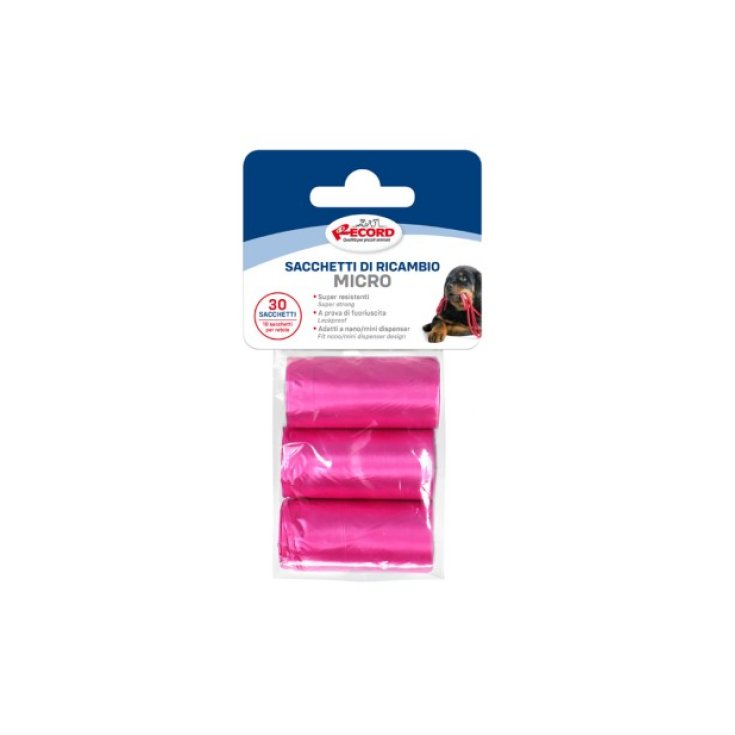 HYGIENEBEUTEL 3X10 MINI ROSA ROLLEN