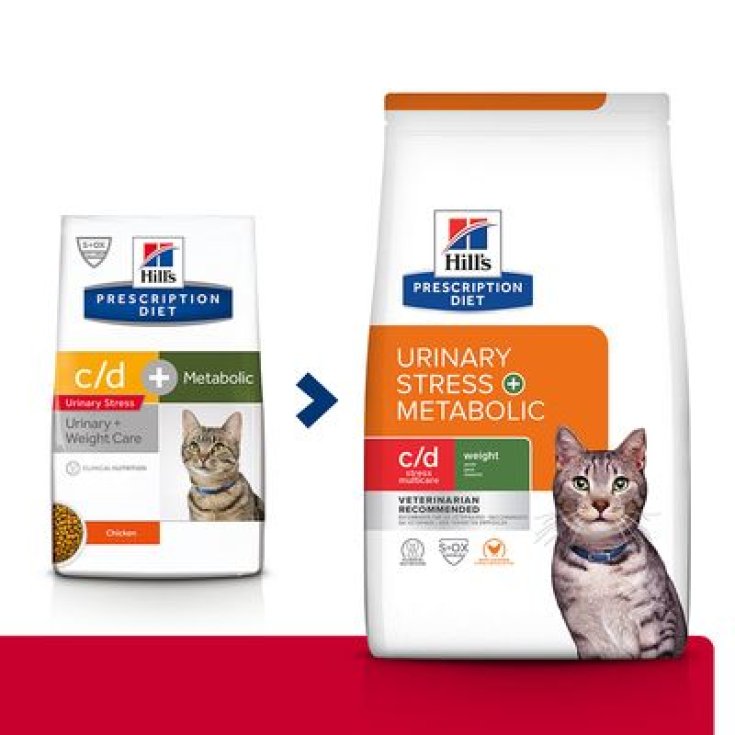 C/D FELINE URINARY STRES + HALB 1,5 KG