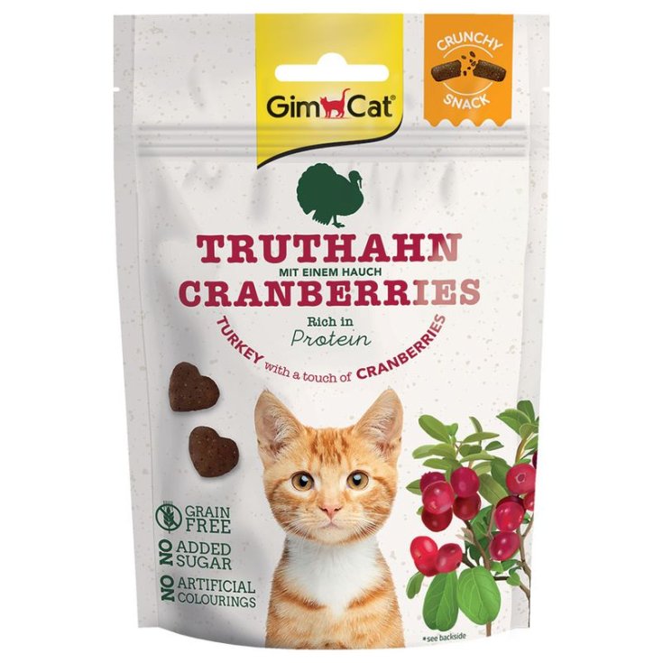 GIMCAT KNUSPRIGER LACHS MIT HIMBEER 50G