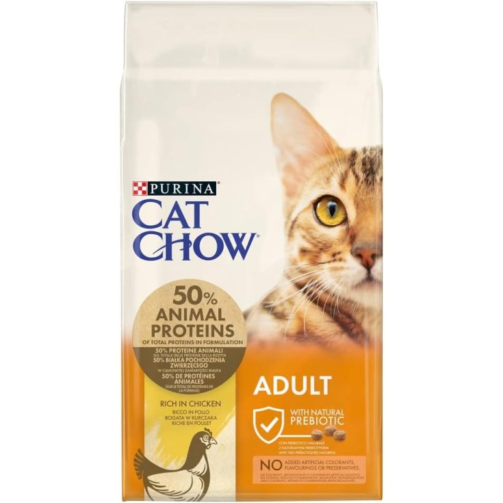 CAT CHOW ERWACHSENE SALM & HUHN 4X85GR