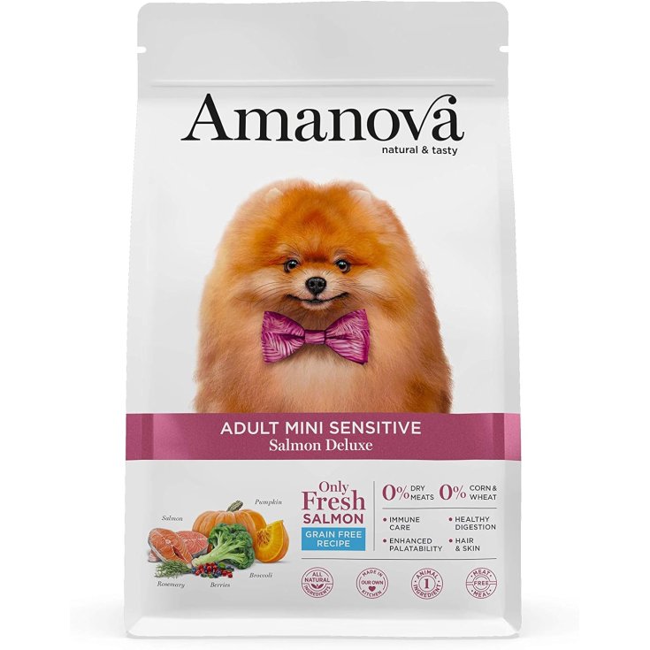 AMANOVA ADULT MINI SENSITIVE LACHS DEL