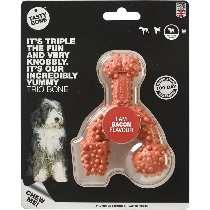 Leckerer kleiner Speck mit Knochen