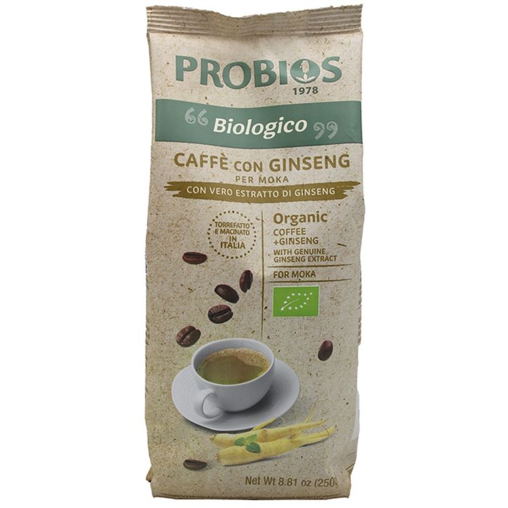 Kaffee + Ginseng Moka Probios 250g