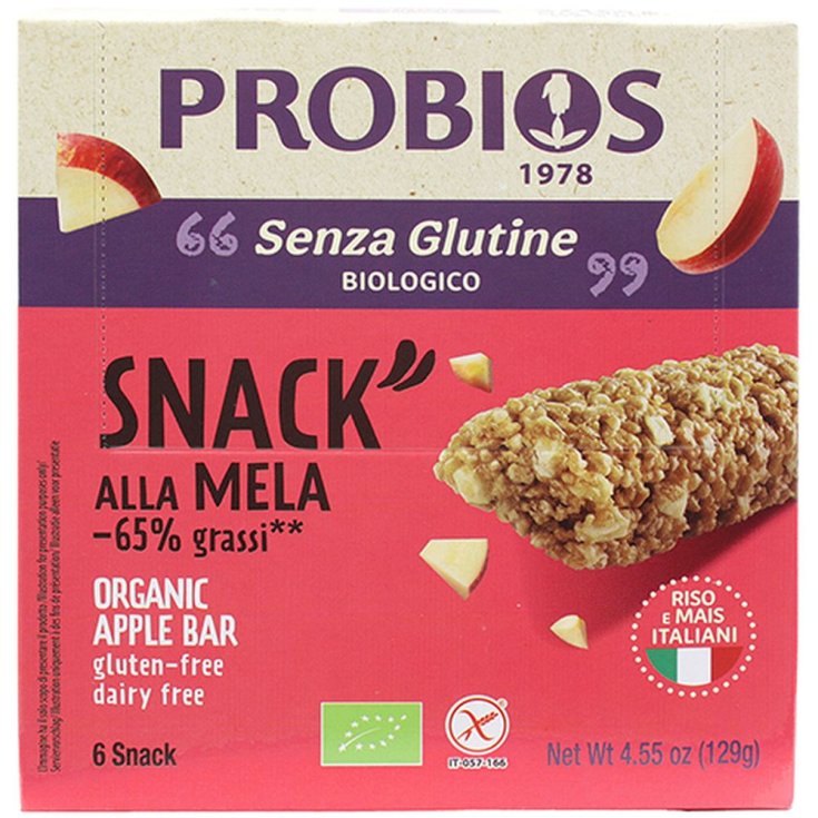 Reis & Reis Apfel Reis Snack Probios 6x21g