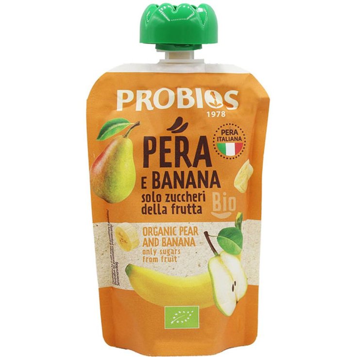 Birnen-/Bananenmark 100% Probios Doypack 100g