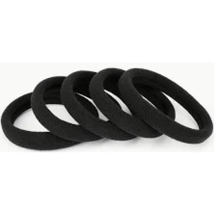 Giorgio Janeke Elastico Capelli Nero 4pz