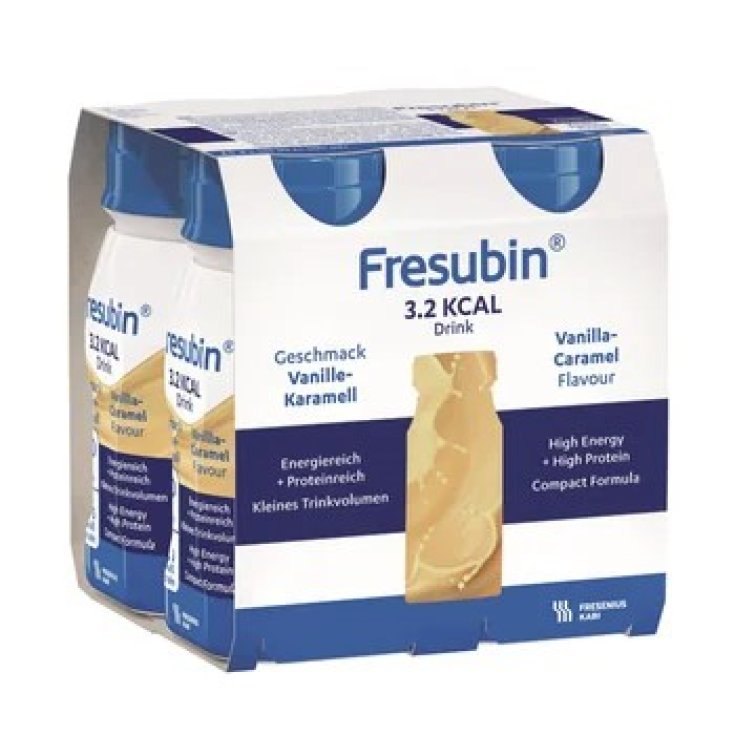 Fresubin 3.2Kcal Vanille-Karamell Freseniun Kabi 4x125ml