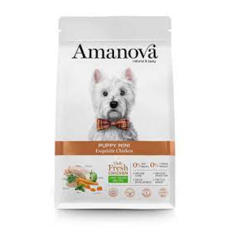 AMANOVA PUPPY MINI EQUISITE HUHN 2 KG