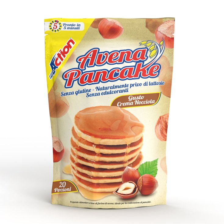 ProAction Haferpfannkuchen Haselnusscreme 20 Portionen