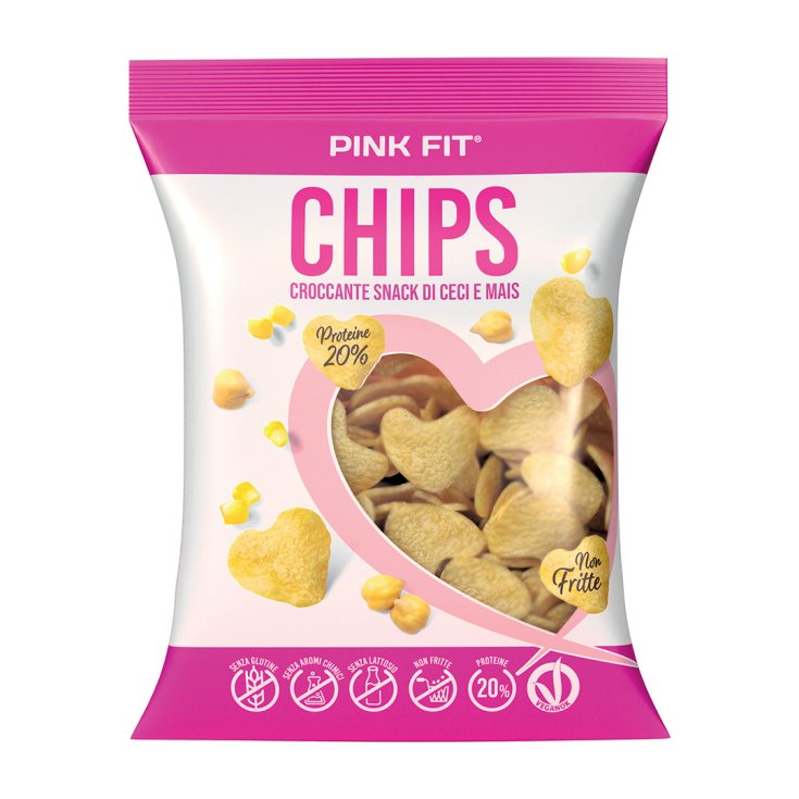 PINK FIT CHIPS KICHERERBSEN MAIS 25G