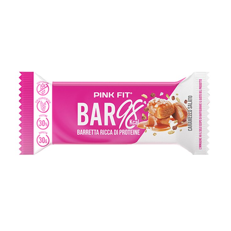PINK FIT BAR 98 KARAMELLSALZ