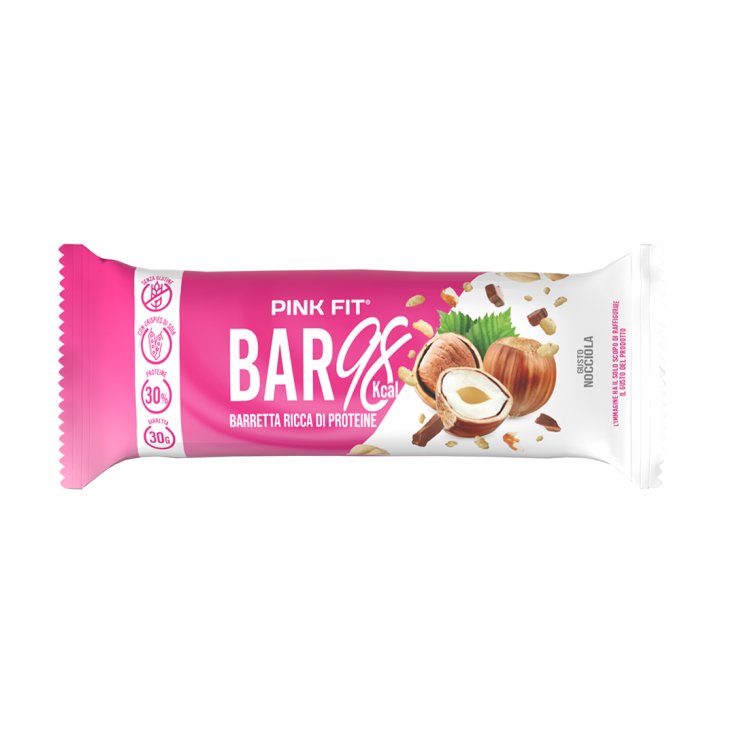 Pink Fit Riegel Haselnuss ProAction 30g