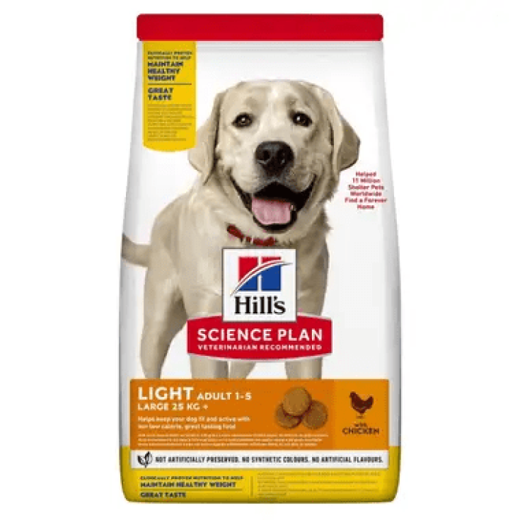 SP CANINE AD LIGHT LB CHIC 12KG