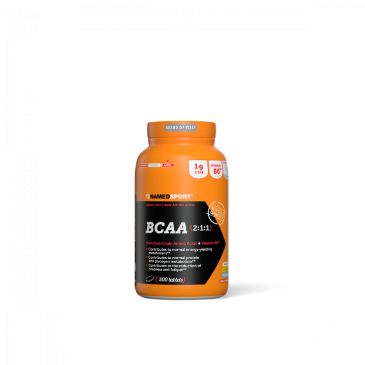 Named Sport Bcaa 2: 1: 1 Nahrungsergänzungsmittel 300 Tabletten