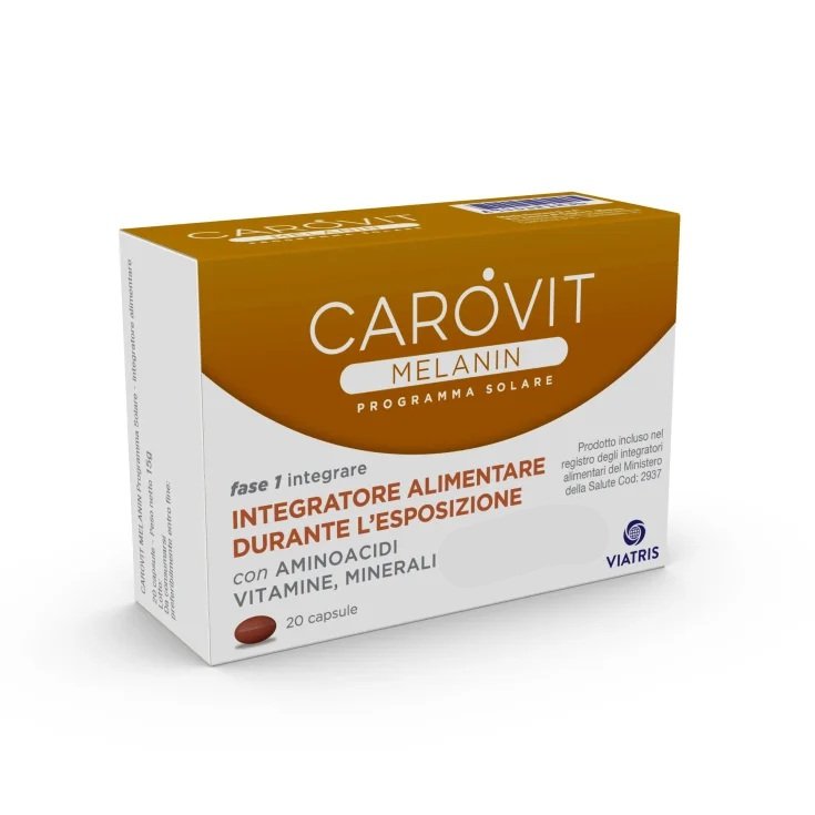 Carovit Melanin Solare Viatris 20 Kapseln