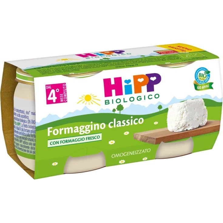 Bio HiPP Classic Käse 2x80g