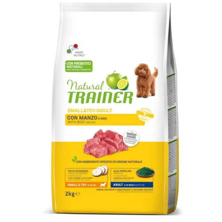 TRAINER NAT S&T RINDFLEISCH/REIS 2KG