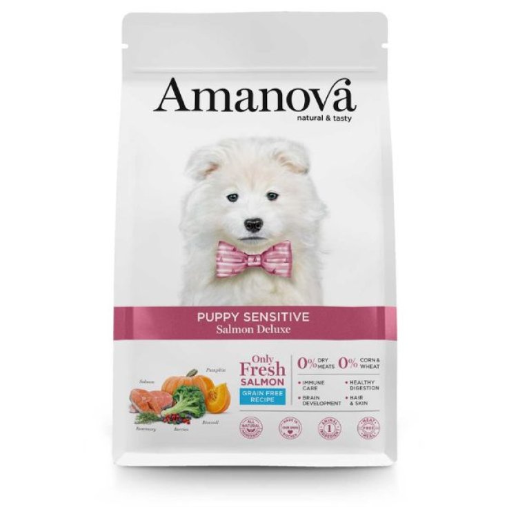 AMANOVA PUPPY SENSITIVE LACHS DELUXE 2