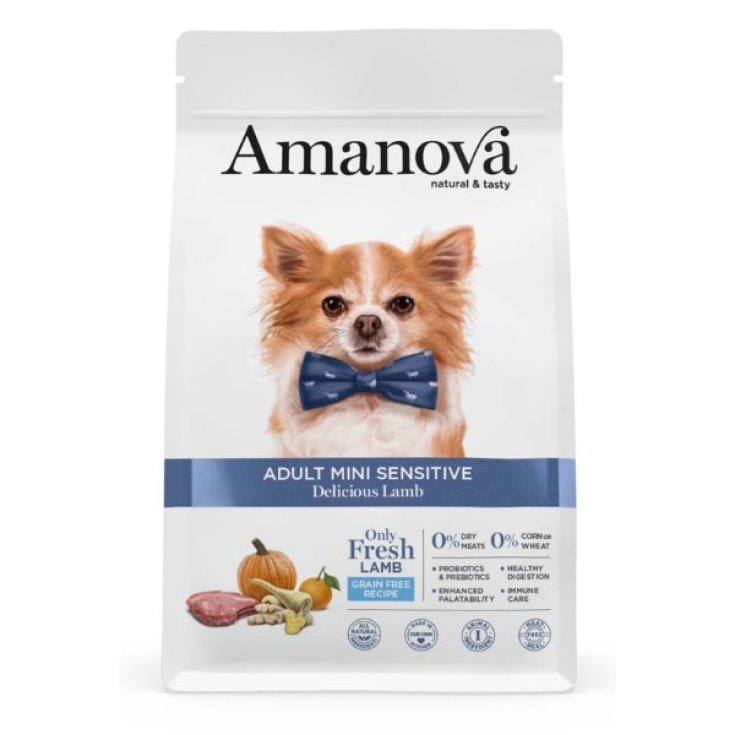 AMANOVA ADULT MINI SENSITIVE LAMM 2 KG