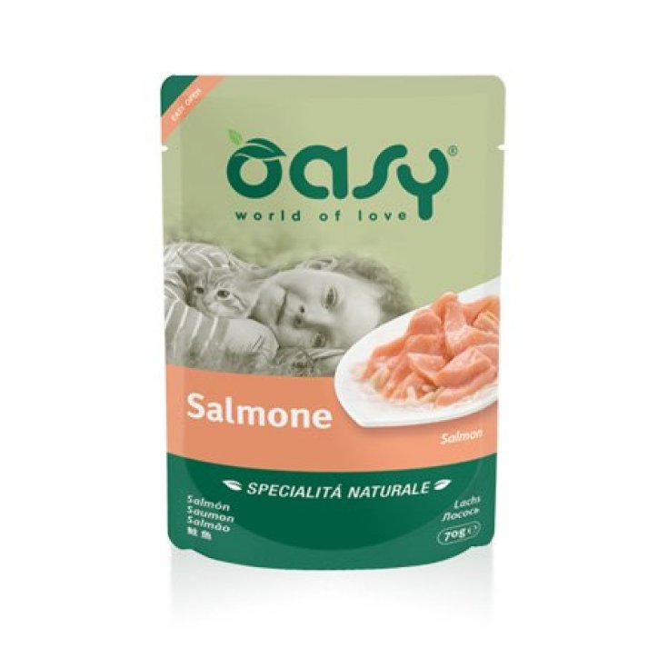 OASY WET CAT LACHS 70G