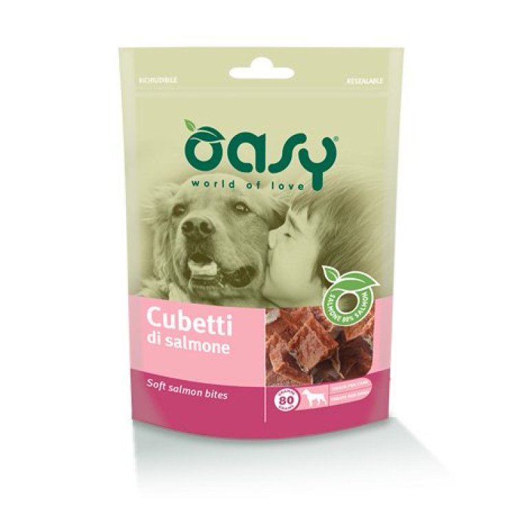 OASY SNACK DOG LACHSWÜRFEL