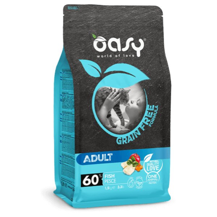 OASY DRY CAT GF FISCH-KIT 300G