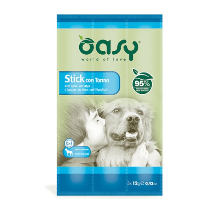 OASY SNACK DOG STICK TONN3X12G