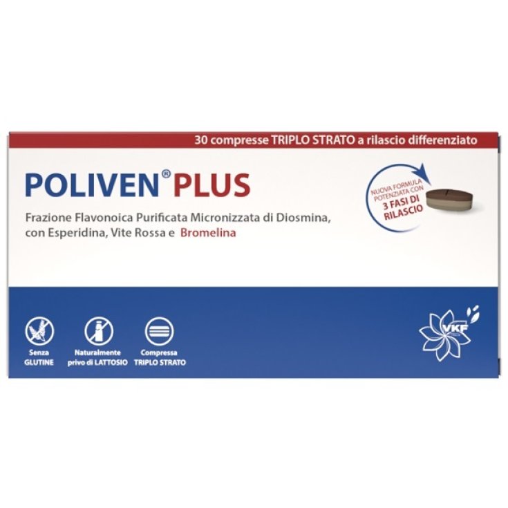 VKF Poliven Plus Nahrungsergänzungsmittel 30 Tabletten