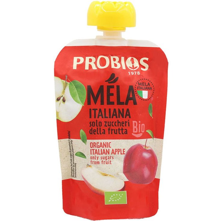 Fruchtfleisch 100% italienischer Apfel Probios Doypack 100g