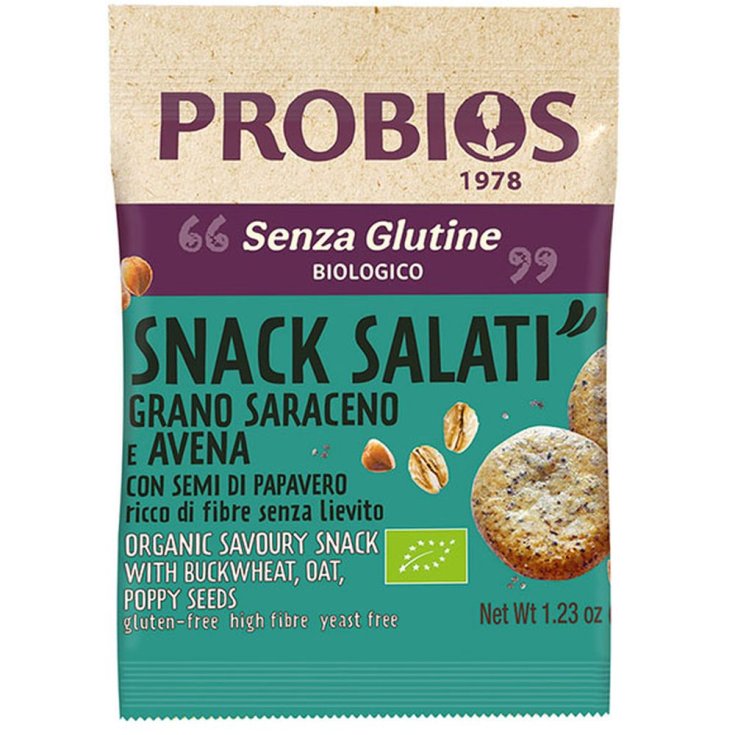 Andere Cerealien Snacks Buchweizen und Hafer mit Mohn Probios 35g