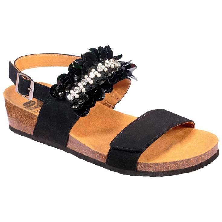 CHANTAL SANDALE MICROF SCHWARZ 36