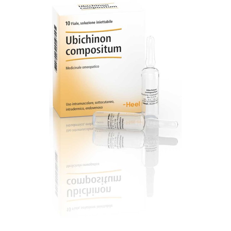 Ubichinon Compositum Heel 10 Fläschchen mit 2,2 ml