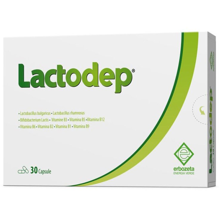 Erbozeta Lactodep Nahrungsergänzungsmittel 30 Kapseln