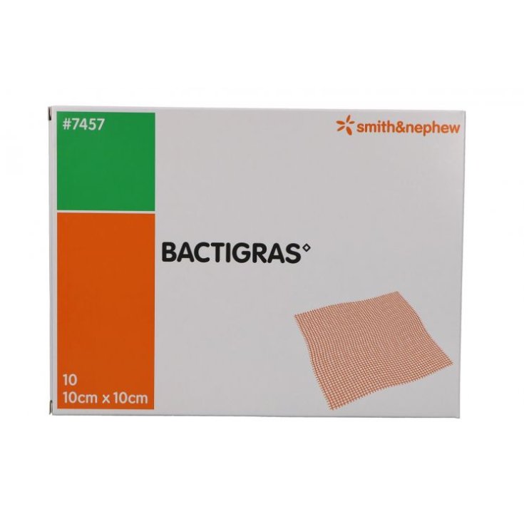 Bactigras Smit & Nephew 10 Medizinische Gaze 10x10cm