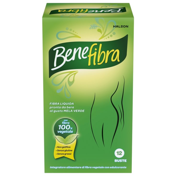 BeneFibra Liquid Fördert das Gleichgewicht der Darmflora Nahrungsergänzungsmittel 12 Sachets
