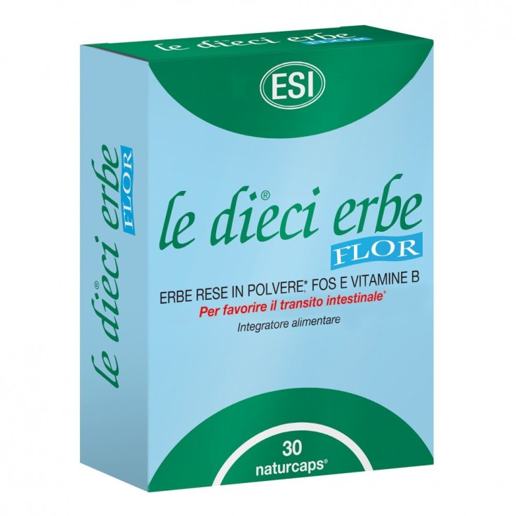 Le Dieci Erbe® Flor ESI 30 Naturkapseln