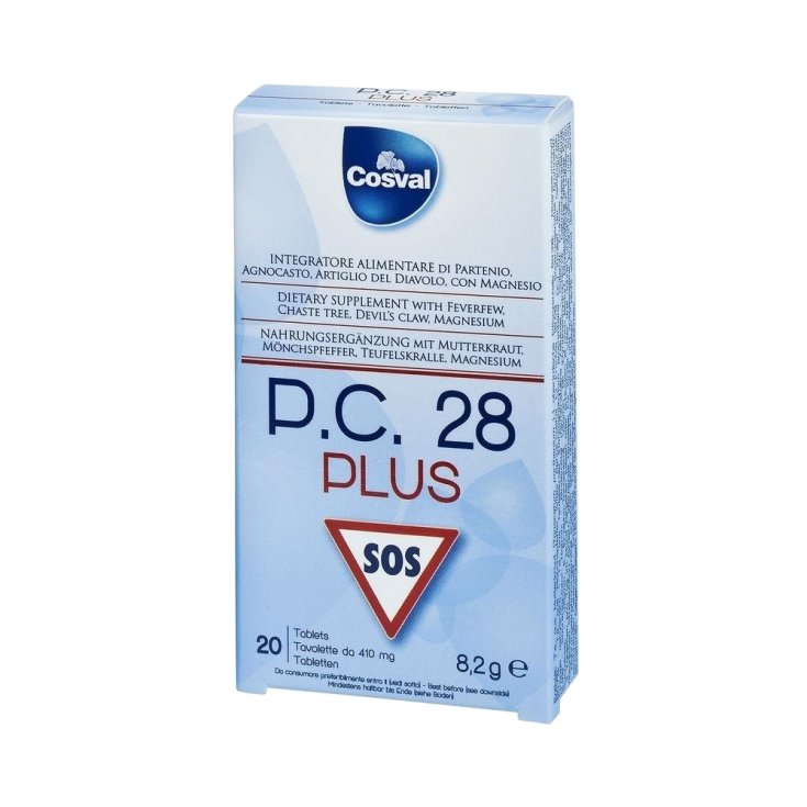 Cosval PC 28 Plus Nahrungsergänzungsmittel 20 Tabletten mit 410 mg