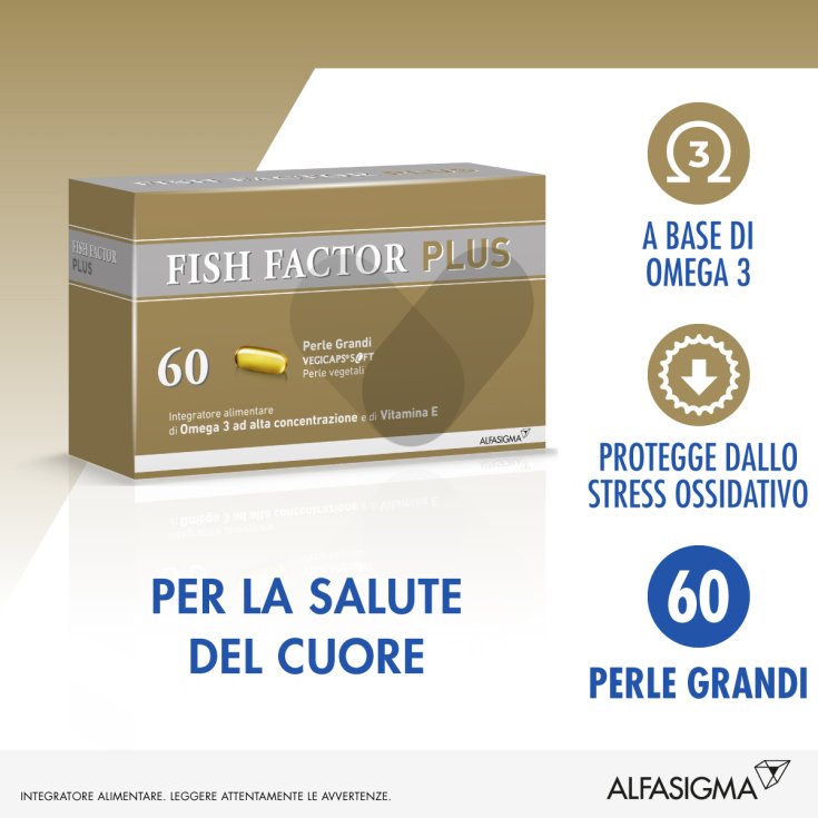 Fish Factor Plus Alfasigma 60 große Perlen