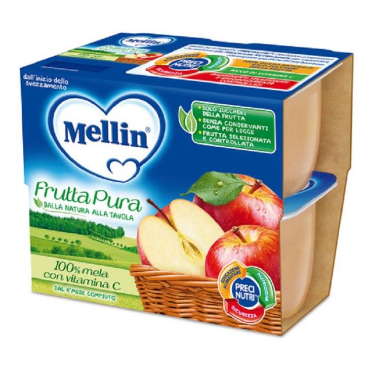 Pure Fruit Mellin Apfel 4x100g