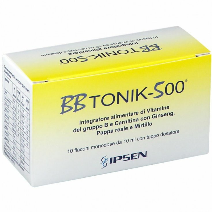 Bbtonik 500 Supplement 10 Fläschchen 10ml