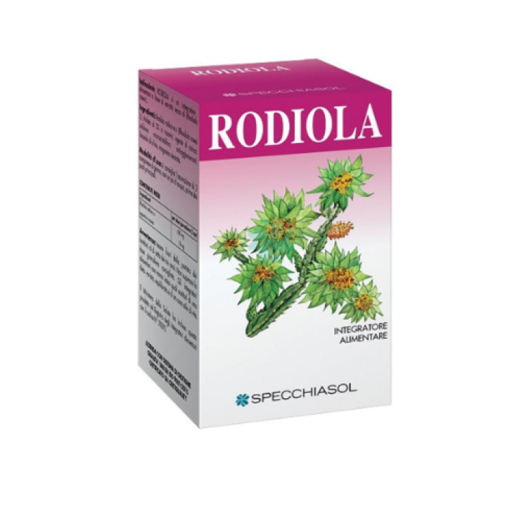 Specchiasol Rhodiola Erbe Nahrungsergänzungsmittel 60 Kapseln