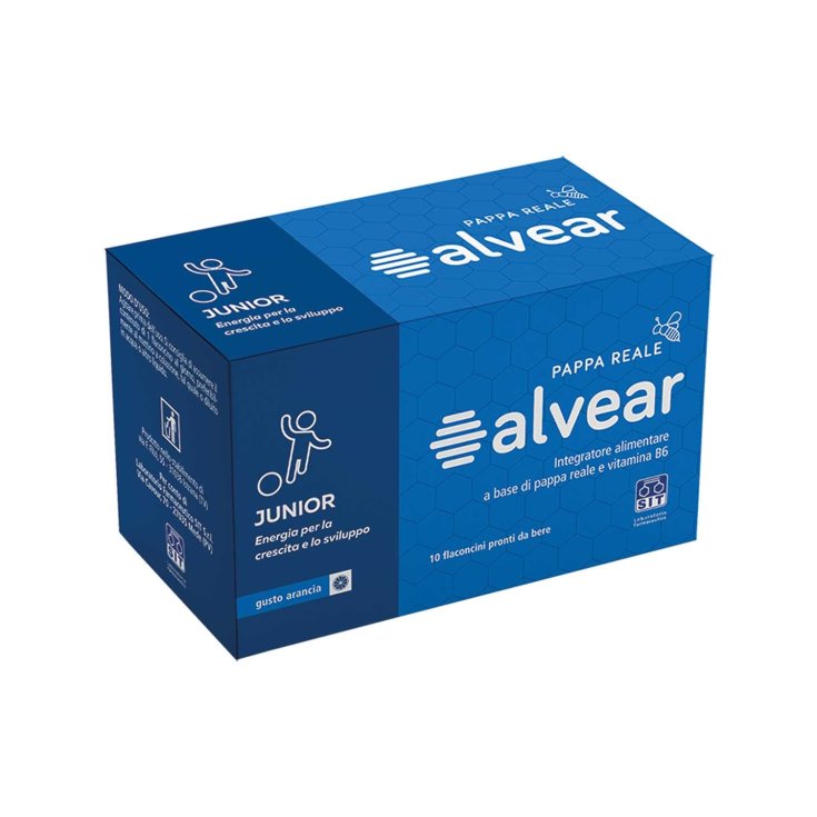 Alvear 200 mg Gelée Royale Nahrungsergänzungsmittel 10 Fläschchen
