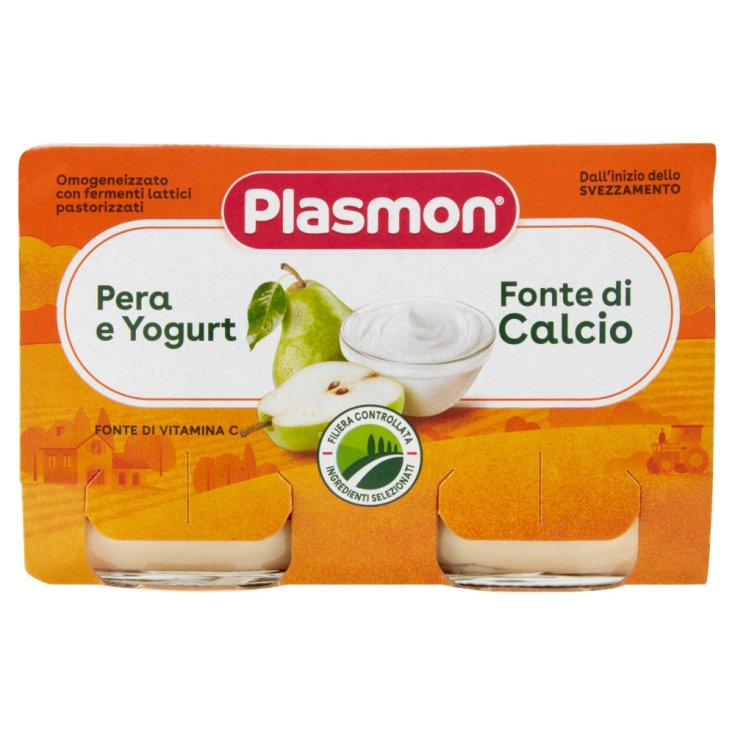 Plasmon Sapori Di Natura Snack Joghurt und Birne 120gx2pz
