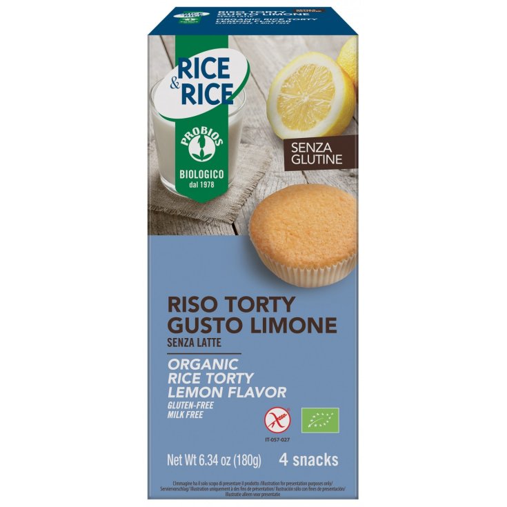 Rice & Rice Torty Reis mit Zitrone Probios 4x45g