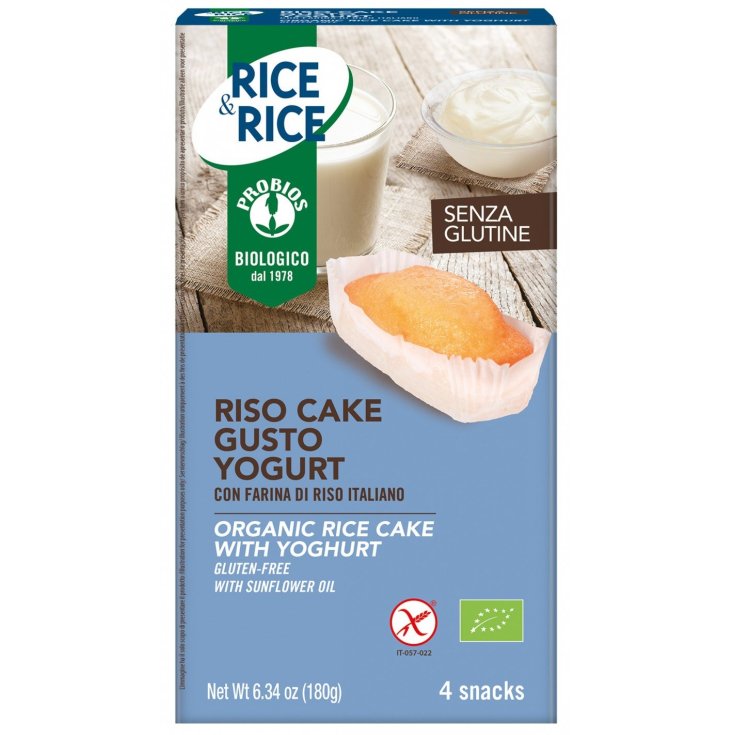 Rice & Rice Reiskuchen mit Joghurt Probios 4x45g