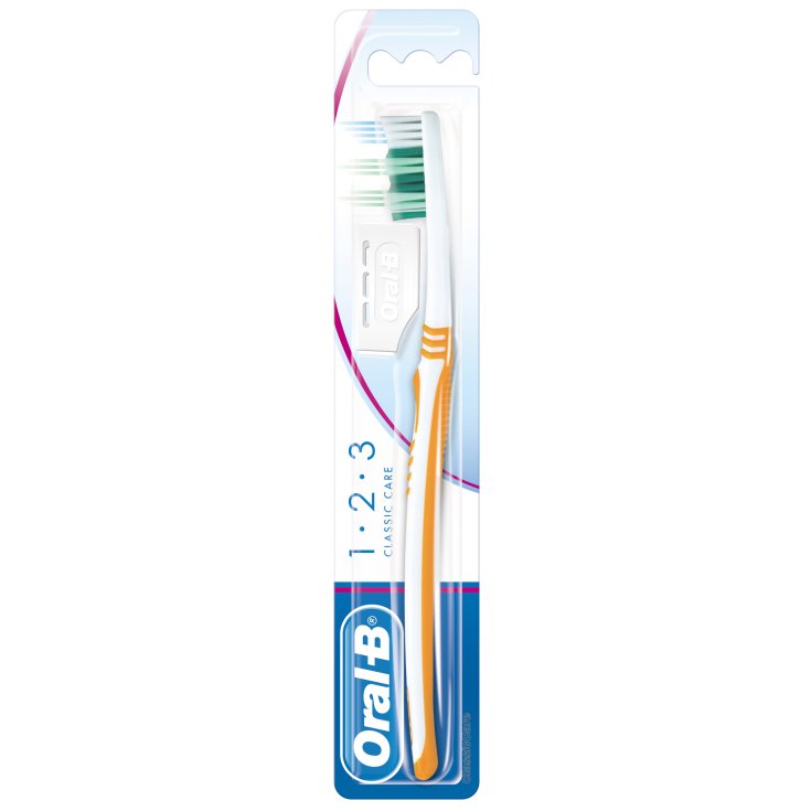 Oral-B® 1 2 3 Classic Care 40 Medium Handzahnbürste