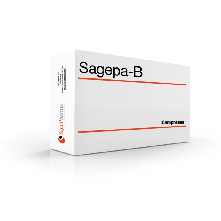 Sagè Pharma Sagepa B - Nahrungsergänzungsmittel 30 Tabletten