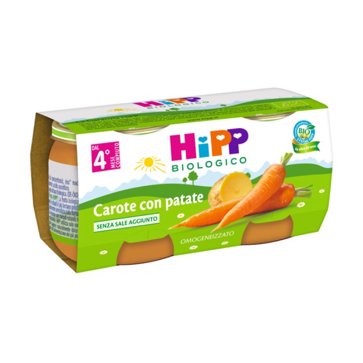 Hipp Bio Karotten mit Kartoffeln2x80g