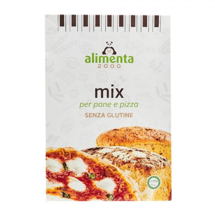 Alimenta 2000 Glutenfreie Mehlmischung Brot Pizza 1kg