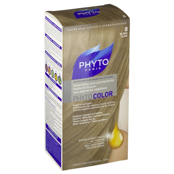 Phyto Phytocolor Permanente Coloration Farbe 8 Hellblond